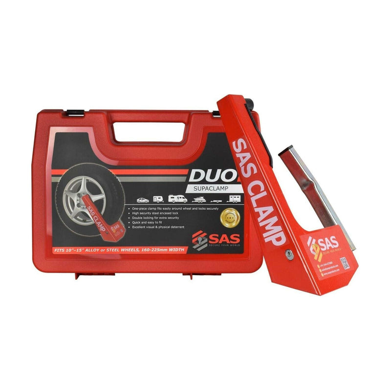 SAS Supaclamp Duo For Trailer Caravan Alloy Wheels 10-15" Up To 225 Tyre Widths SAS - Dynamic Drive