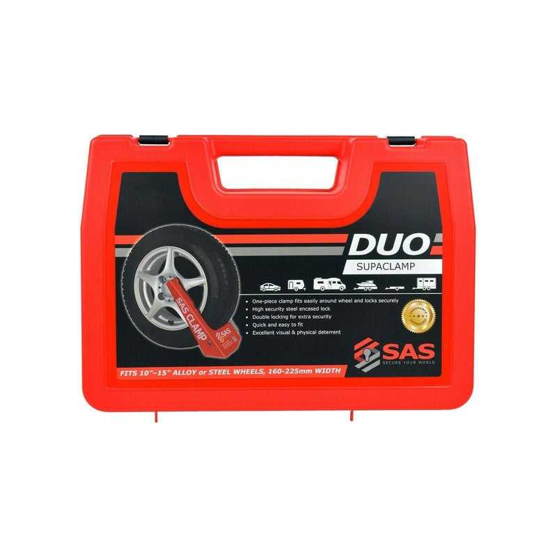 SAS Supaclamp Duo For Trailer Caravan Alloy Wheels 10-15" Up To 225 Tyre Widths SAS - Dynamic Drive
