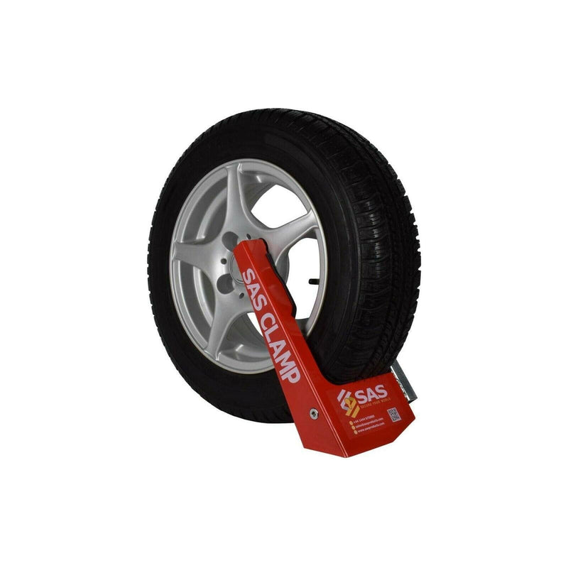 SAS Supaclamp Gold Duo Caravan Alloy Wheel Clamp Sold Secure Gold Rated SAS - Dynamic Drive