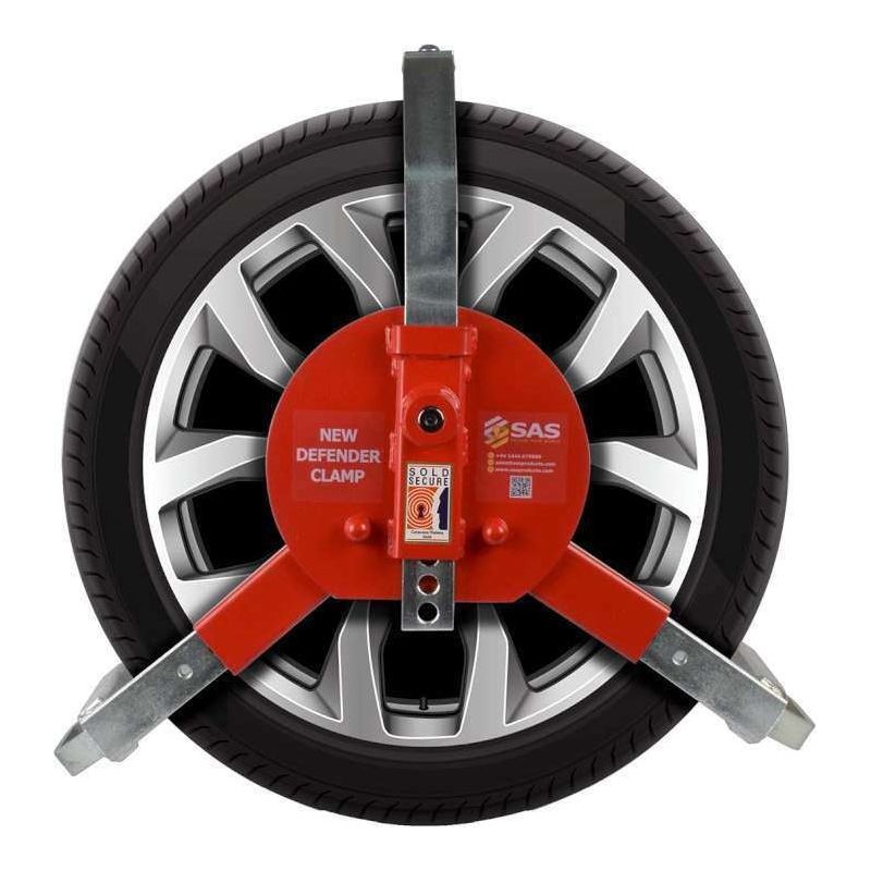 SAS Wheel Clamp New Defender 1410173 Caravan/Motorhome SAS - Dynamic Drive