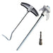 Olpro Screw in Hard Ground Rock Pegs Peg With 20pcs Adaptor and Peg Puller Olpro - Dynamic Drive