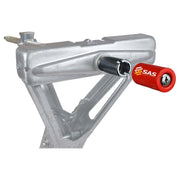 Set of 2, Two SAS Heavy Duty Caravan Tourer Corner Steady Stabiliser Leg Locks SAS - Dynamic Drive