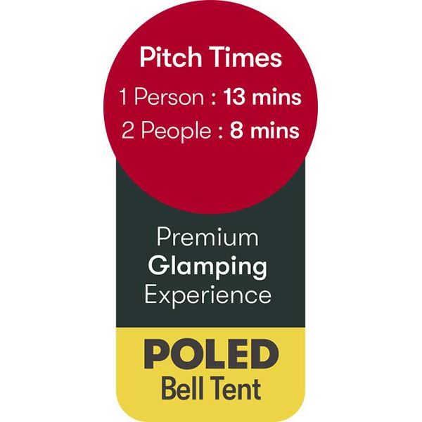 Signature Glamping Classic Bell Tent 7 Berth Quest - Dynamic Drive