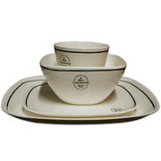Olpro Signature Square Melamine Set (16 Piece) Olpro - Dynamic Drive