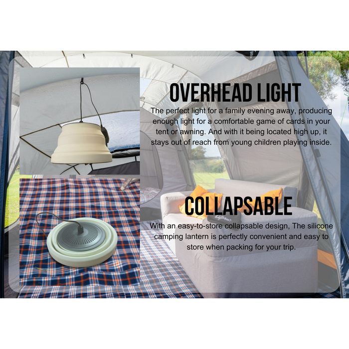 Olpro Silicone Camping Lantern Dimmable 240V Olpro - Dynamic Drive