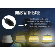 Olpro Silicone Camping Lantern Dimmable 240V Olpro - Dynamic Drive