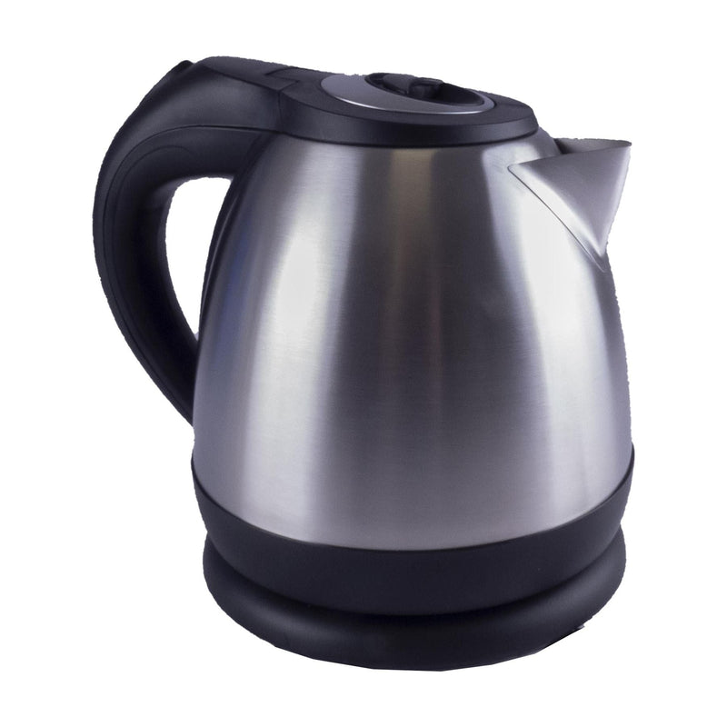 Silver Chrome Low Power 1.2L 750W Cordless Kettle Powerpart - Dynamic Drive