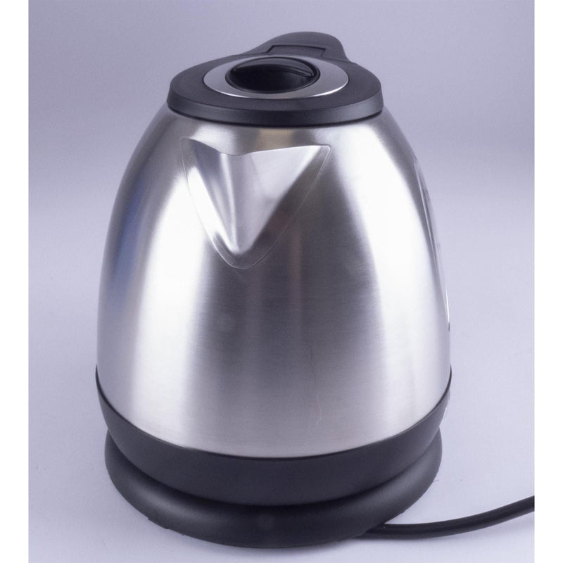 Silver Chrome Low Power 1.2L 750W Cordless Kettle Powerpart - Dynamic Drive