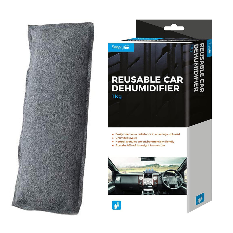 Simply 2 x 1kg Reusable Car Dehumidifier Simply - Dynamic Drive