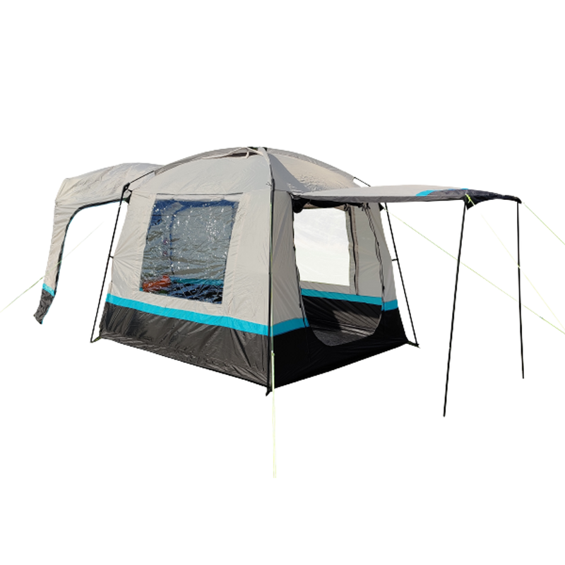 Olpro Snug Poled Tailgate Awning (steel Legs Fibreglass Roof ) Olpro - Dynamic Drive