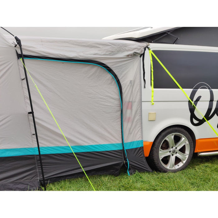 Olpro Snug Poled Tailgate Awning (steel Legs Fibreglass Roof ) Olpro - Dynamic Drive
