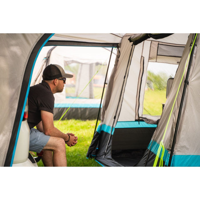 Olpro Snug Poled Tailgate Awning (steel Legs Fibreglass Roof ) Olpro - Dynamic Drive