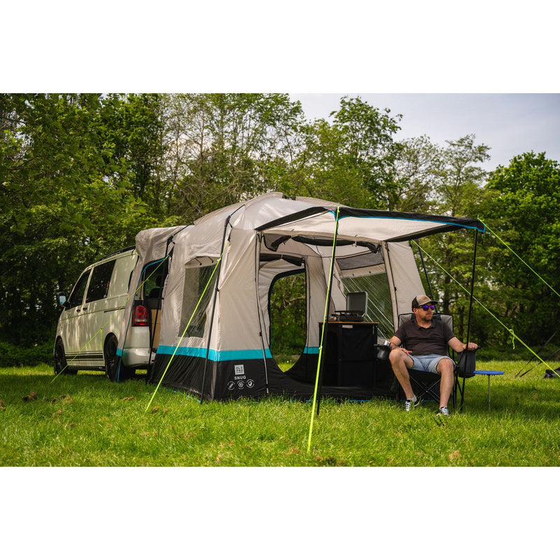 Olpro Snug Poled Tailgate Awning (steel Legs Fibreglass Roof ) Olpro - Dynamic Drive