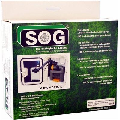 Sog Kit Type B For Thetford Cassette Toilet C200 Through Roof Model Sanitation 0023D Fiamma - Dynamic Drive