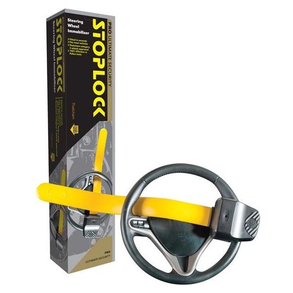 Stoplock Steering Wheel Immobiliser Lock Pro Maximum Security Clamp Anti Theft Stoplock - Dynamic Drive