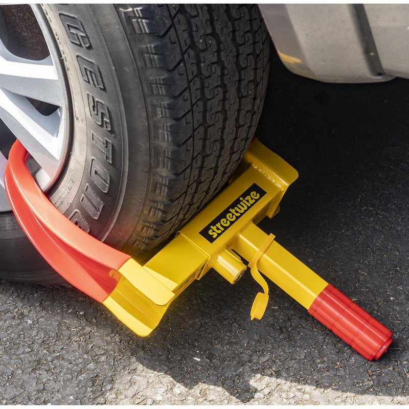 Streetwise Steel / Alloy Wheel Clamp Claw Style Quick & Easy Fit Car/Caravan/Motorhome Streetwize - Dynamic Drive