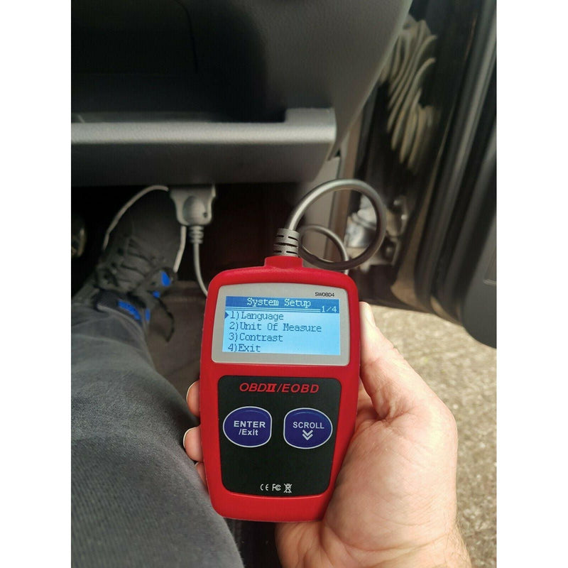 Streetwize Garage Vehicle LED ODBII Engine Fault Code Scanner Diagnostic Reader Streetwize - Dynamic Drive