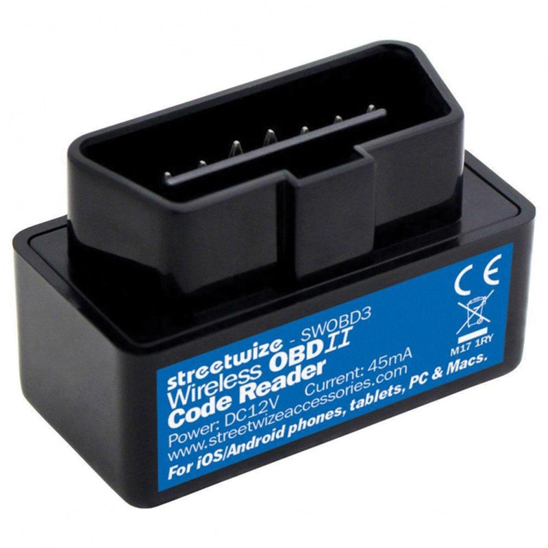 Streetwize SWOBD3 OBDII Code Reader Wireless For IOS Android Tablet PC Mac Streetwize - Dynamic Drive