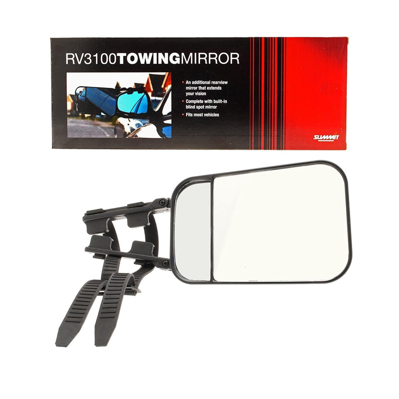 Summit Caravan Towing Mirrors Car Van Wing Mirror Extension Mirror Pair with Blind Spot Summit - Dynamic Drive