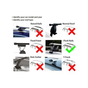 Summit Premium Bars for Cars with Integrated Rails SUP-957 Summit - Dynamic Drive