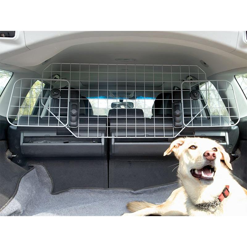 Summit Silver Metal Car Safety Wire Mesh Headrest Dog Guard Adjustable Barrier Summit - Dynamic Drive