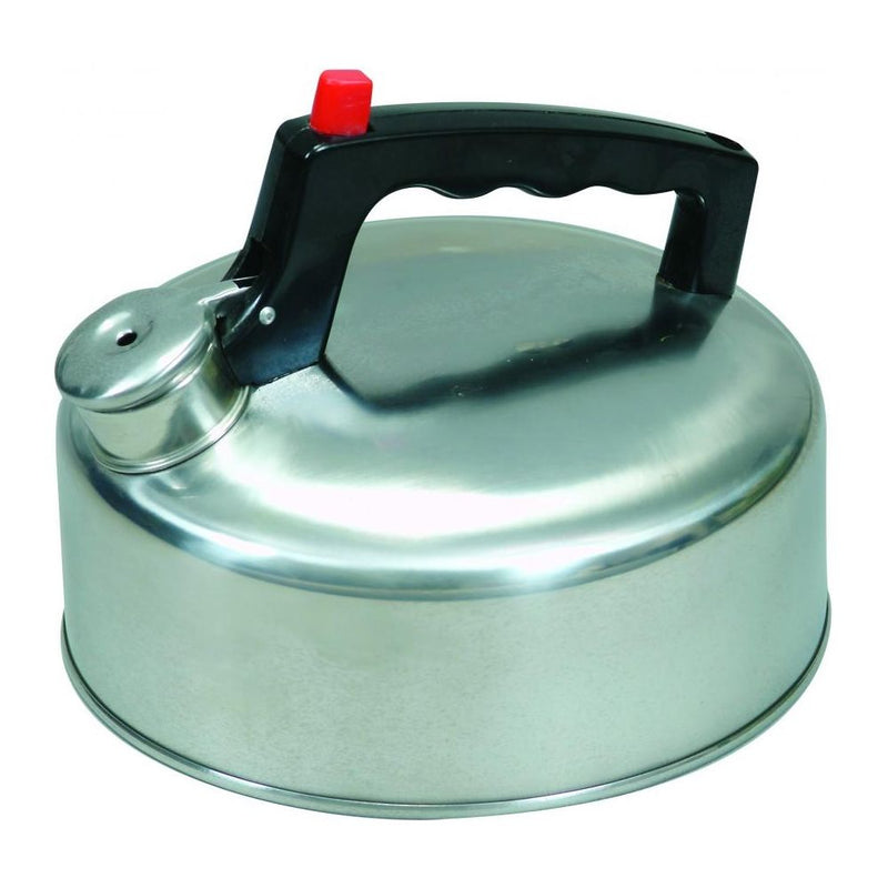 Sunncamp 2lt Stainless Steel Whistling Caravan Camping Kettle SunnCamp - Dynamic Drive