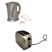 SunnCamp Silver Low Watt Camping Kettle & Toaster SunnCamp - Dynamic Drive