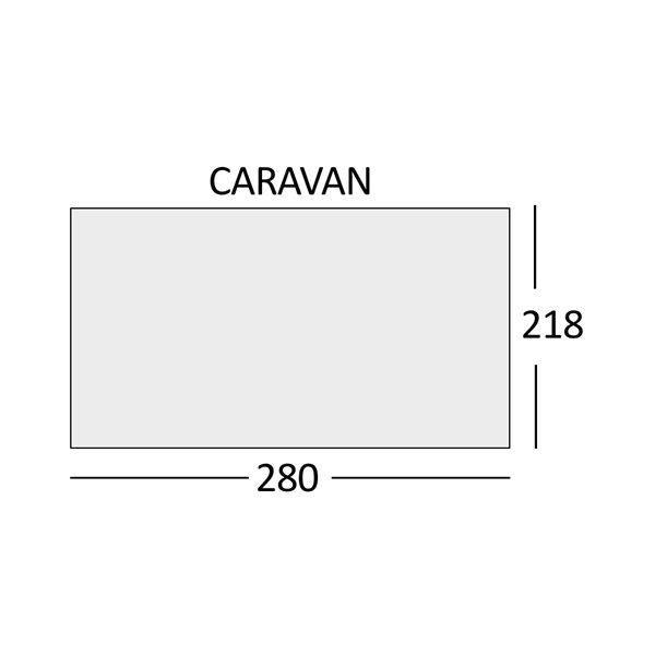 Sunncamp SunnShield Sun Shield 280cm Caravan Sun Canopy 2022 Model SunnCamp - Dynamic Drive