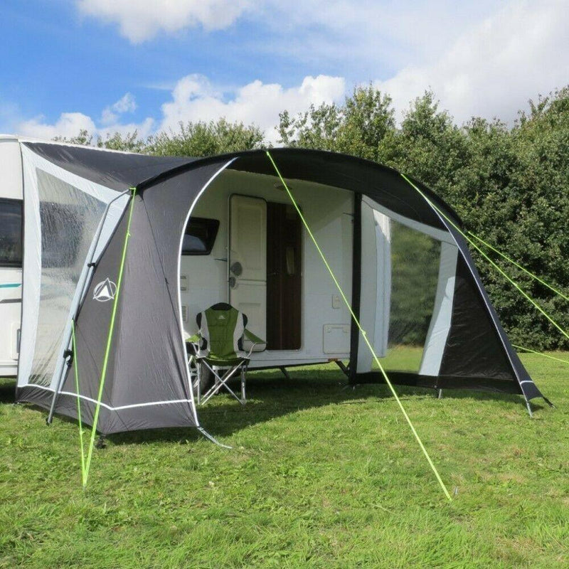 Sunncamp Swift 390 Caravan Sun Canopy Awning Open Porch Front SF8000 SunnCamp - Dynamic Drive