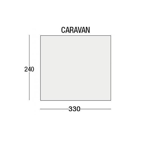 Sunncamp Swift Grey 330 Lightweight Caravan Awning Sun Canopy SunnCamp - Dynamic Drive