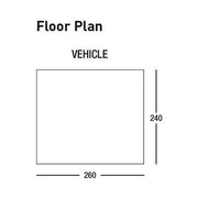 SunnCamp Swift Verao 260 Van High Awning 250-265 Height SunnCamp - Dynamic Drive