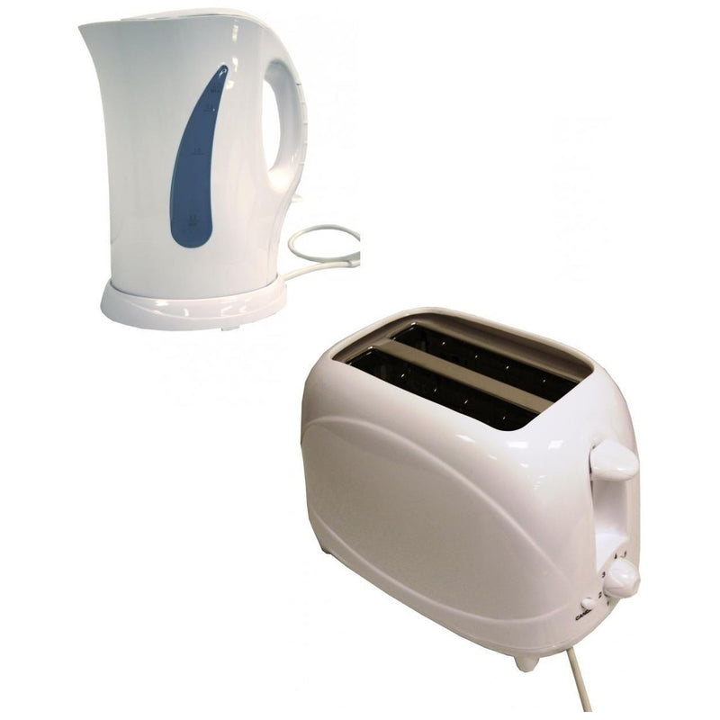 SunnCamp White Low Watt Camping Kettle & Toaster SunnCamp - Dynamic Drive