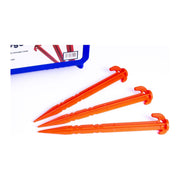 Tent Awning Plastic Pegs x20 Cary Case Royal Leisure Soft Ground Pitching Camping Royal - Dynamic Drive