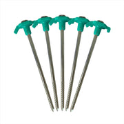 Tent Awning Rock Pegs x20 Carry Case Royal Leisure Hard Ground Pitching Camping Royal - Dynamic Drive