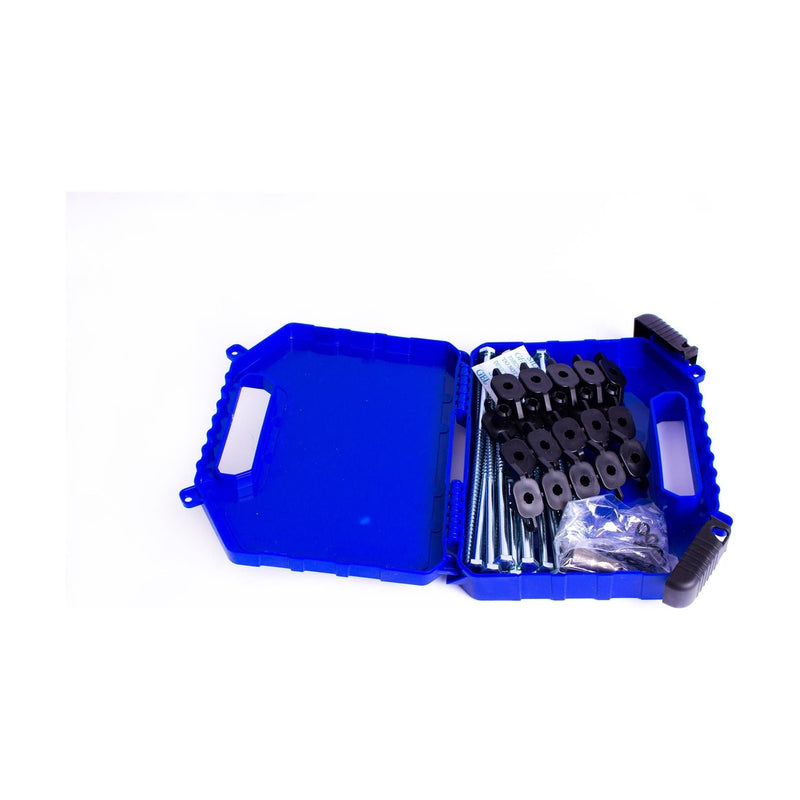 Tent Screw Thread Pegs Awning x20 Carry Case Royal Leisure Drill Adapter Camping Royal - Dynamic Drive
