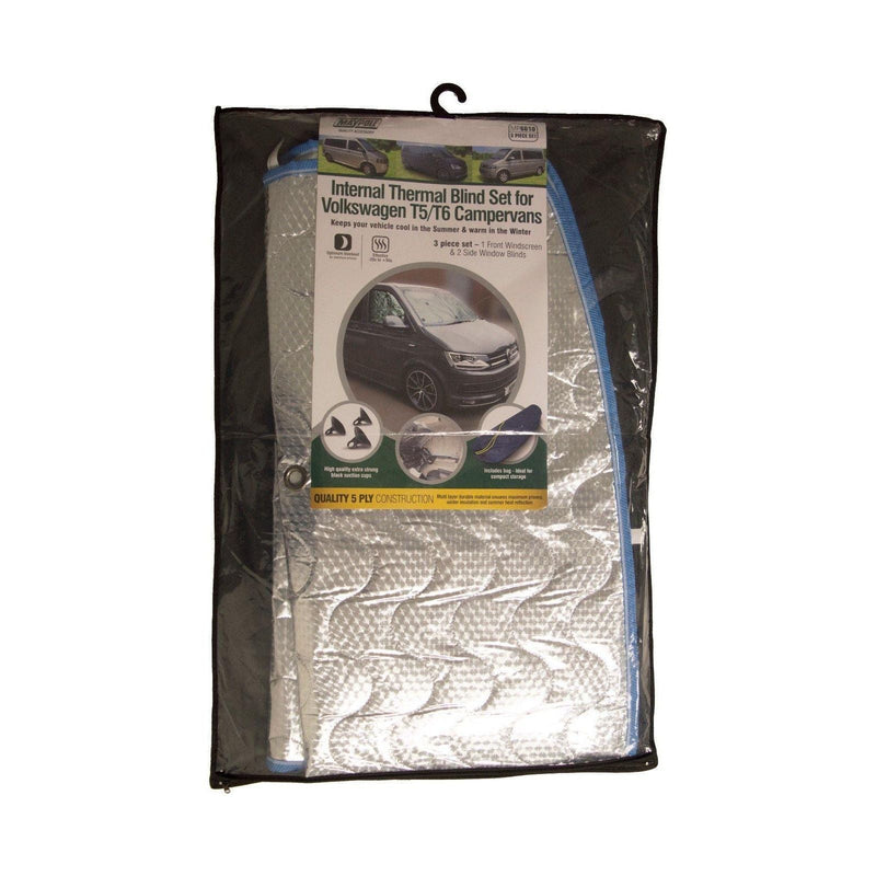 Thermal Summer & Winter Insulation Cover for VW T5 / T6 Camper Maypole - Dynamic Drive