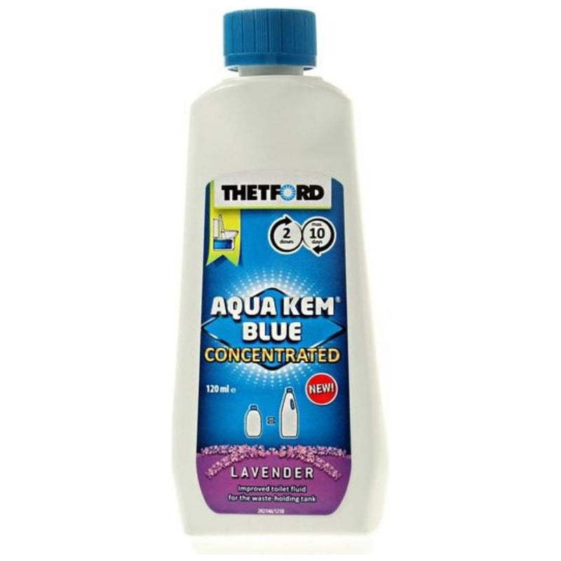 Thetford Aqua Kem Blue Aqua Rinse Mini Duo Pack Toilet Chemicals 120ML x2 Thetford - Dynamic Drive
