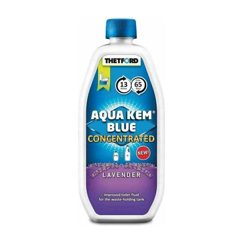 Thetford Aqua Kem Blue Lavender 780Ml Concentrate Toilet Cassette Fluid Thetford - Dynamic Drive