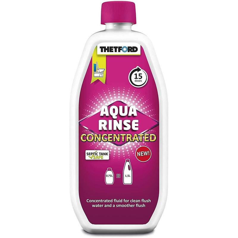 Thetford Aqua Rinse Plus Concentrate Pink Toilet Chemical Fluid for Caravan or Motorhome Thetford - Dynamic Drive