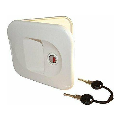Thetford C200 Toilet Water Filler Door & Housing In White Thetford - Dynamic Drive