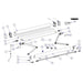 Thule Awning Connection Pieces Tension Rafter (4900 & Tristor Models) 1500602226 Thule - Dynamic Drive