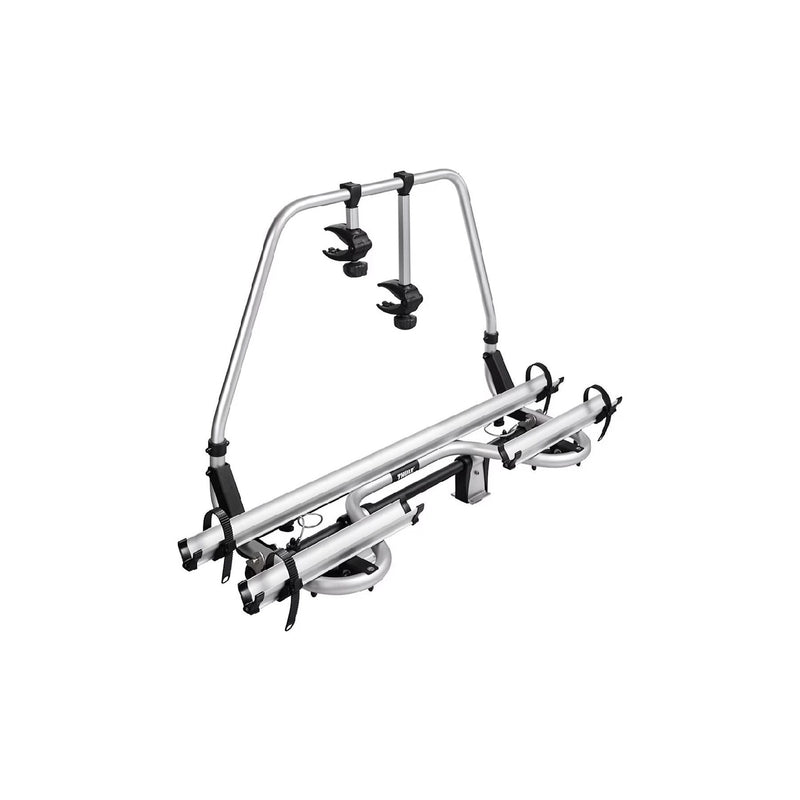 Thule Caravan Superb Short 2-bike a-frame caravan bike rack anodised gray Thule - Dynamic Drive