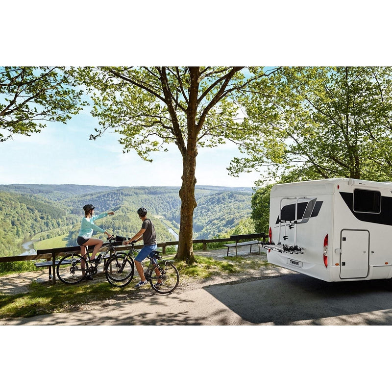 Thule Elite G2 Standard motorhome and caravan bike rack anodised gray Thule - Dynamic Drive