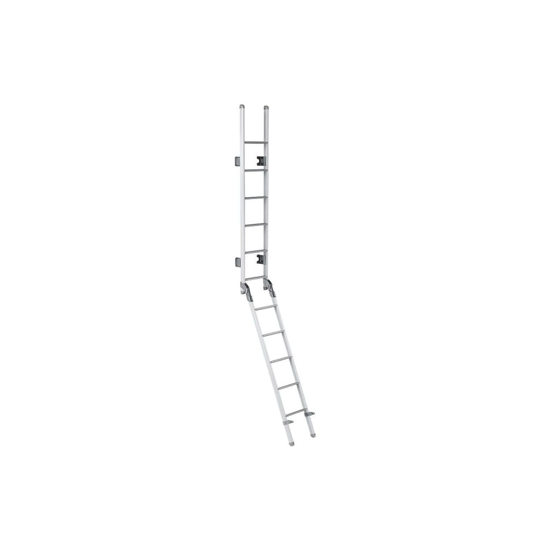 Thule Ladder Deluxe foldable double ladder 11 steps anodised gray Thule - Dynamic Drive