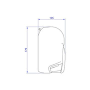 Thule Omnistor 8000 Wall Awning 4.50x2.75m Anodised Frame Thule - Dynamic Drive