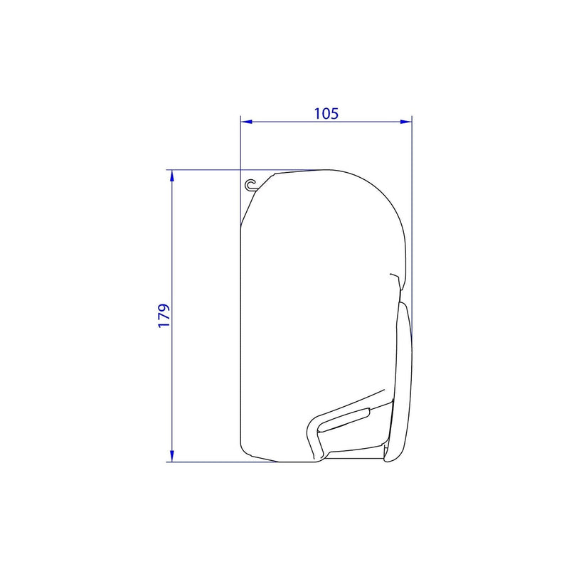 Thule Omnistor 8000 Wall Awning 4.50x2.75m Anodised Frame Thule - Dynamic Drive