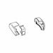 Thule Omnistor Lh & Rh End Caps White To Fit 6200 Awnings Motorhome Awning Thule - Dynamic Drive