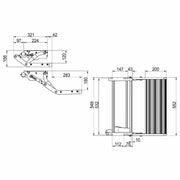 Thule V10 Dropdown Swing Down Manual Step 550 Thule - Dynamic Drive