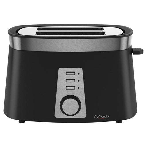Toast It Black 240V / 950W Toaster Low Wattage Via Mondo - Dynamic Drive