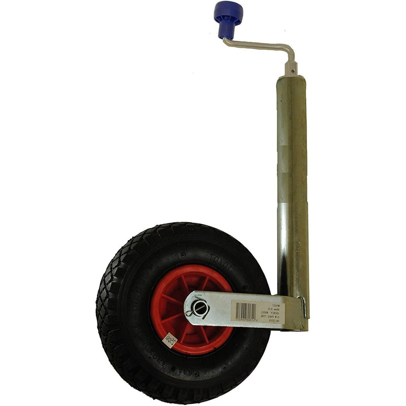 Trailer/Caravan Corrosion Resistance 48mm Pneumatic Telescopic Jockey Wheel Maypole - Dynamic Drive